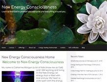 Tablet Screenshot of newenergyconsciousness.com